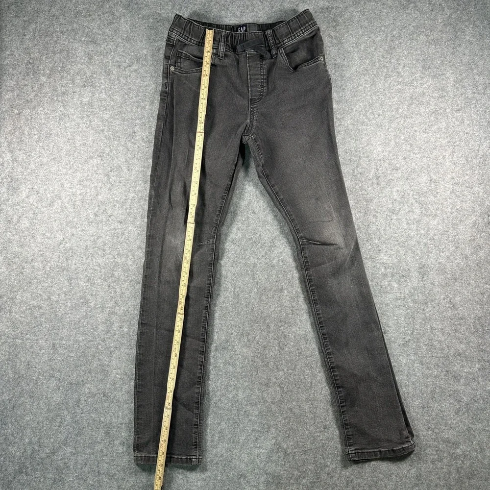 Gap Stretch Slim Jeans XXL Grey Boys Elastic Waist Denim